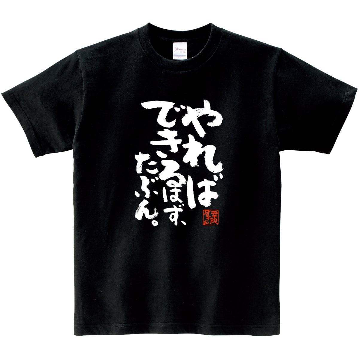 やればできるはず、たぶん Tシャツ ka400-04 ポジティブ 自信