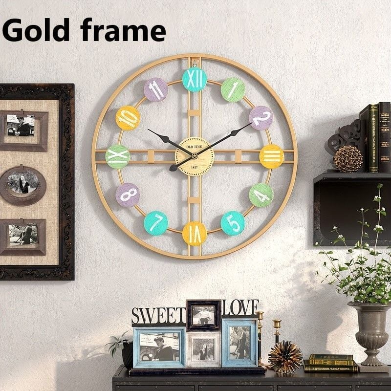 壁掛け 時計 ユニーク 中空デザイン 静音 アナログ おしゃれ かわいい