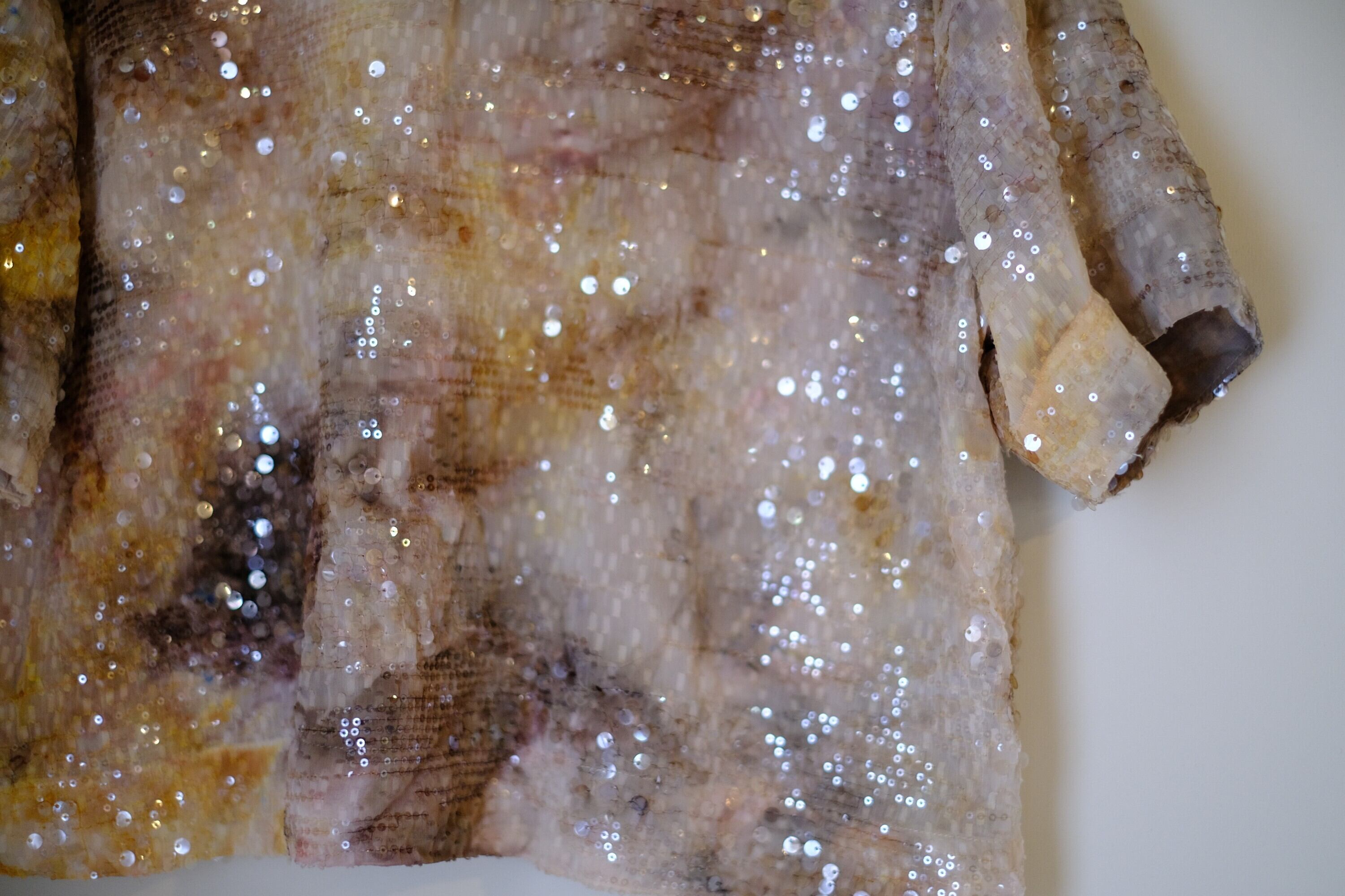 【remake】スパンコールトップス　u-0194