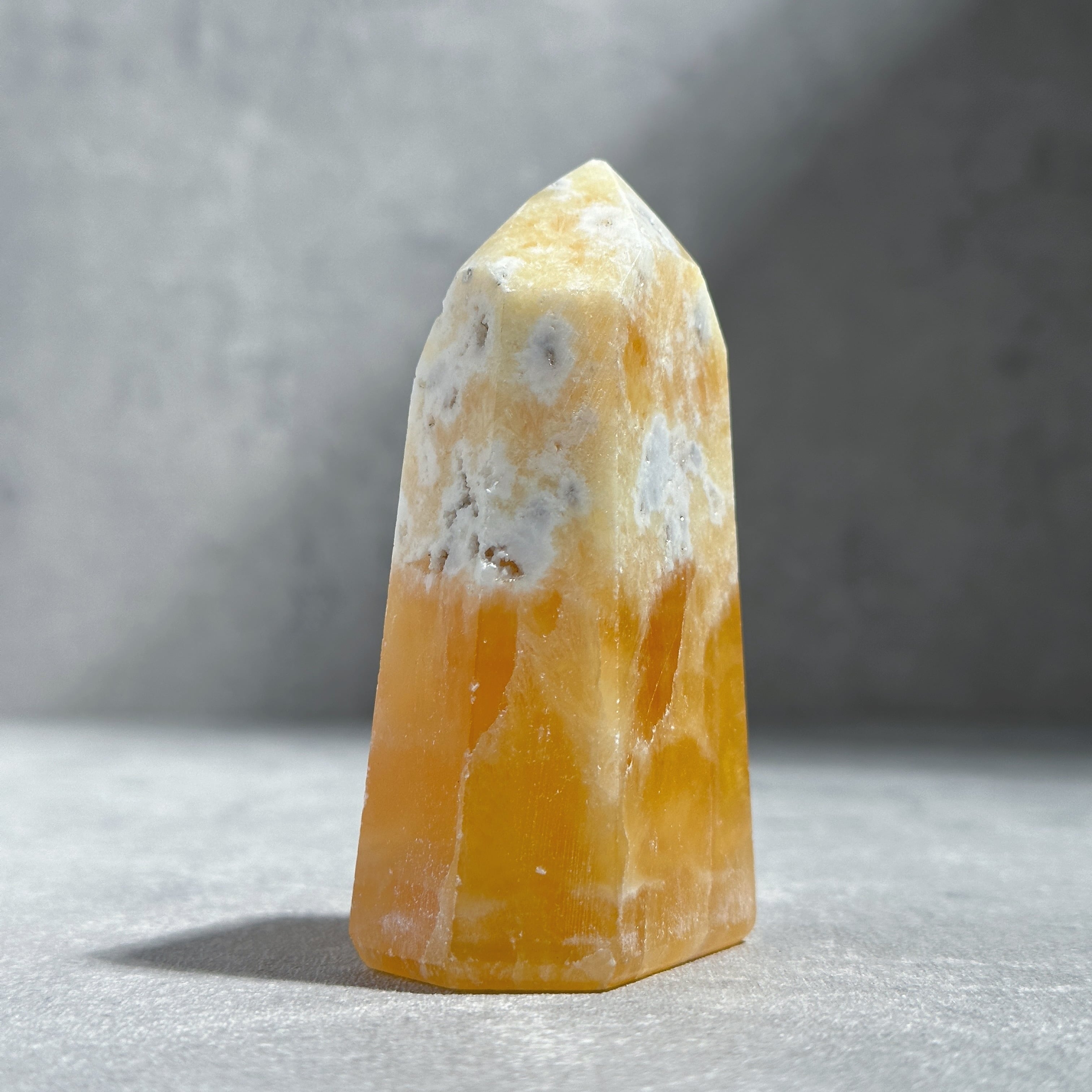 オレンジカルサイト タワー型31◇ Orange Calcite ◇天然石・鉱物