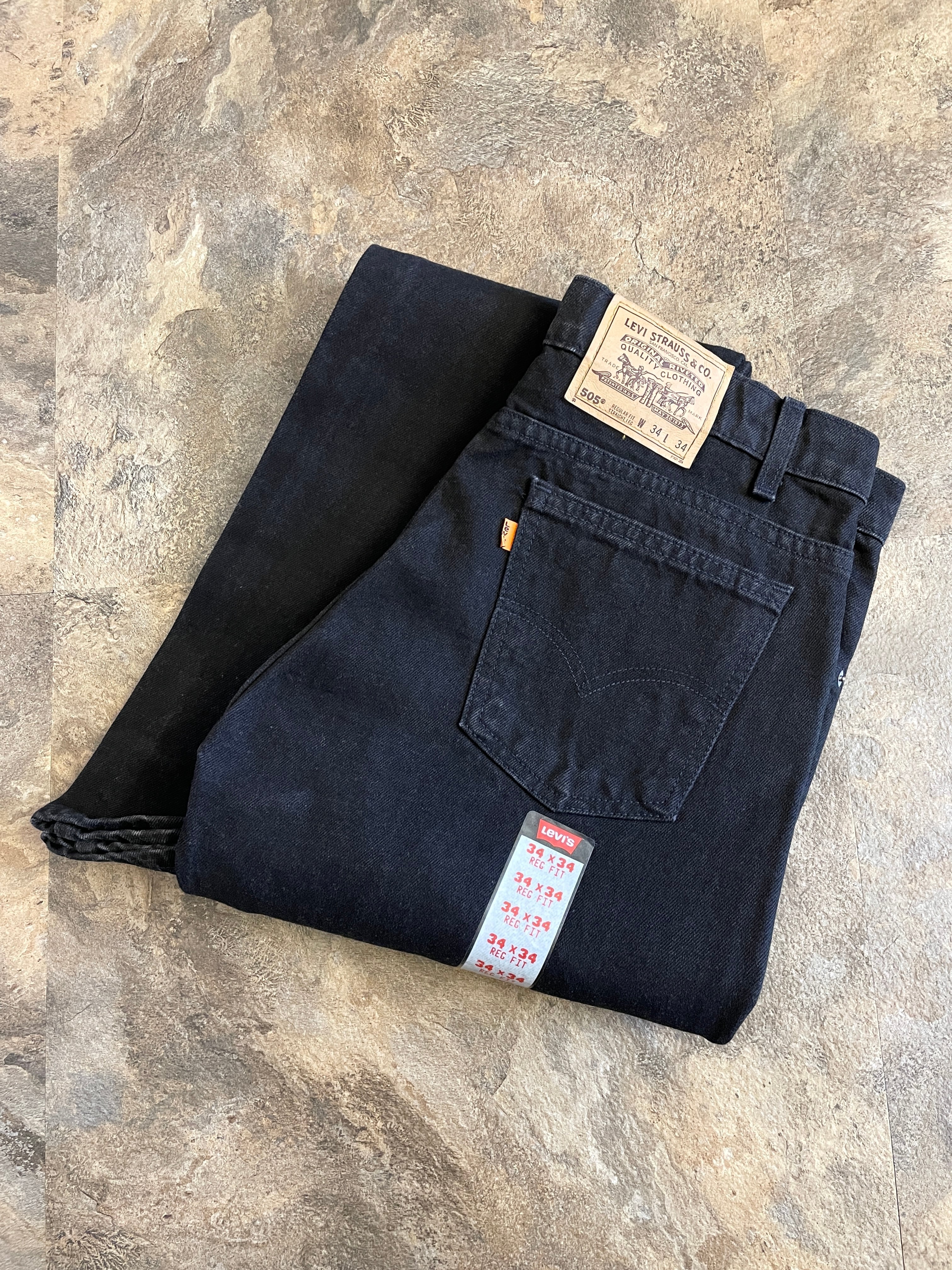 90s OSHKOSH オシュコシュ 太畝コーデュロイパンツ ブラック W32