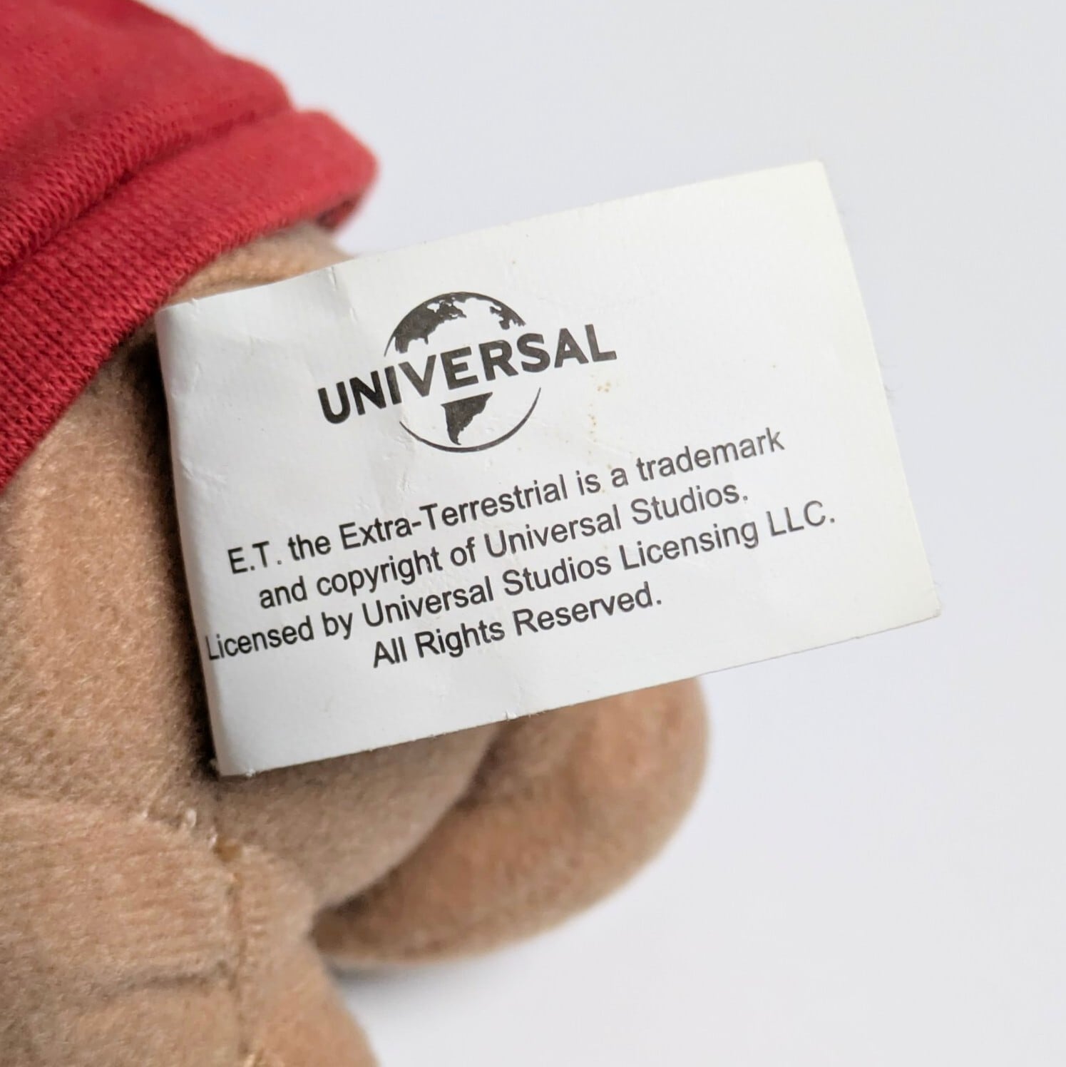 ☆DEADSTOCK / VINTAGE 90年〜2000年初頭☆【 E.T. ぬいぐるみキーホルダー 】plush KeyHolder / マスコット　〚アメリカン雑貨 アメトイ〛
