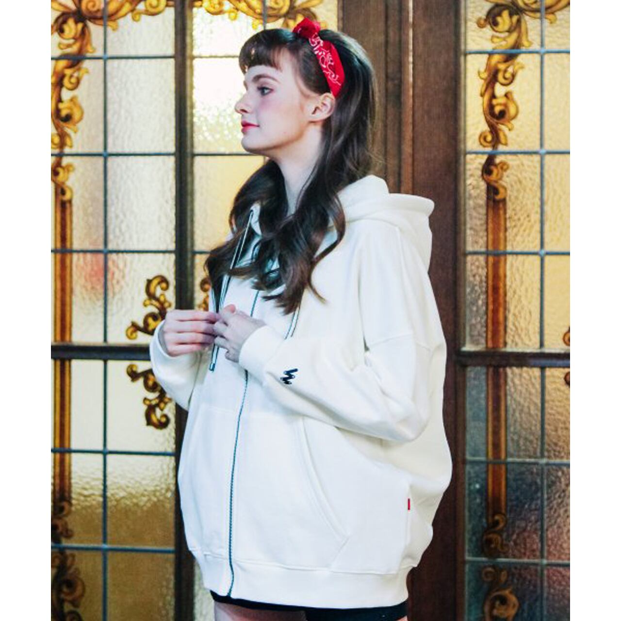 WV PROJECT] Wapping hood zipup (5 color) ダブリューブイ