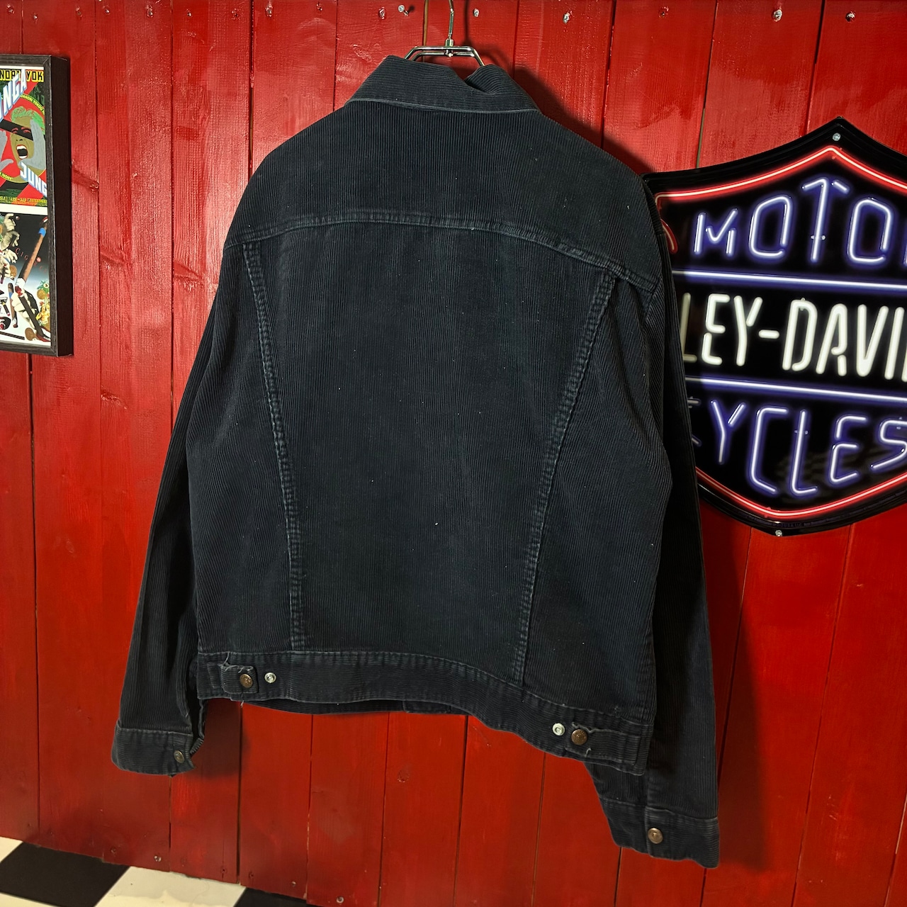 70s〜80s Levi’s コーズトラッカージャケット 黒 リーバイス