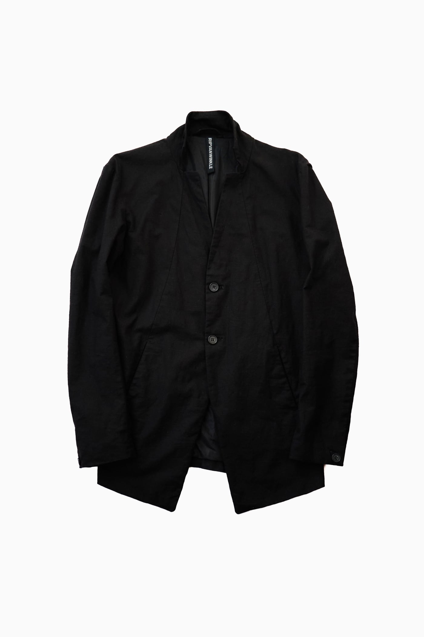RIPVANWINKLE LINEN NARROW JACKET