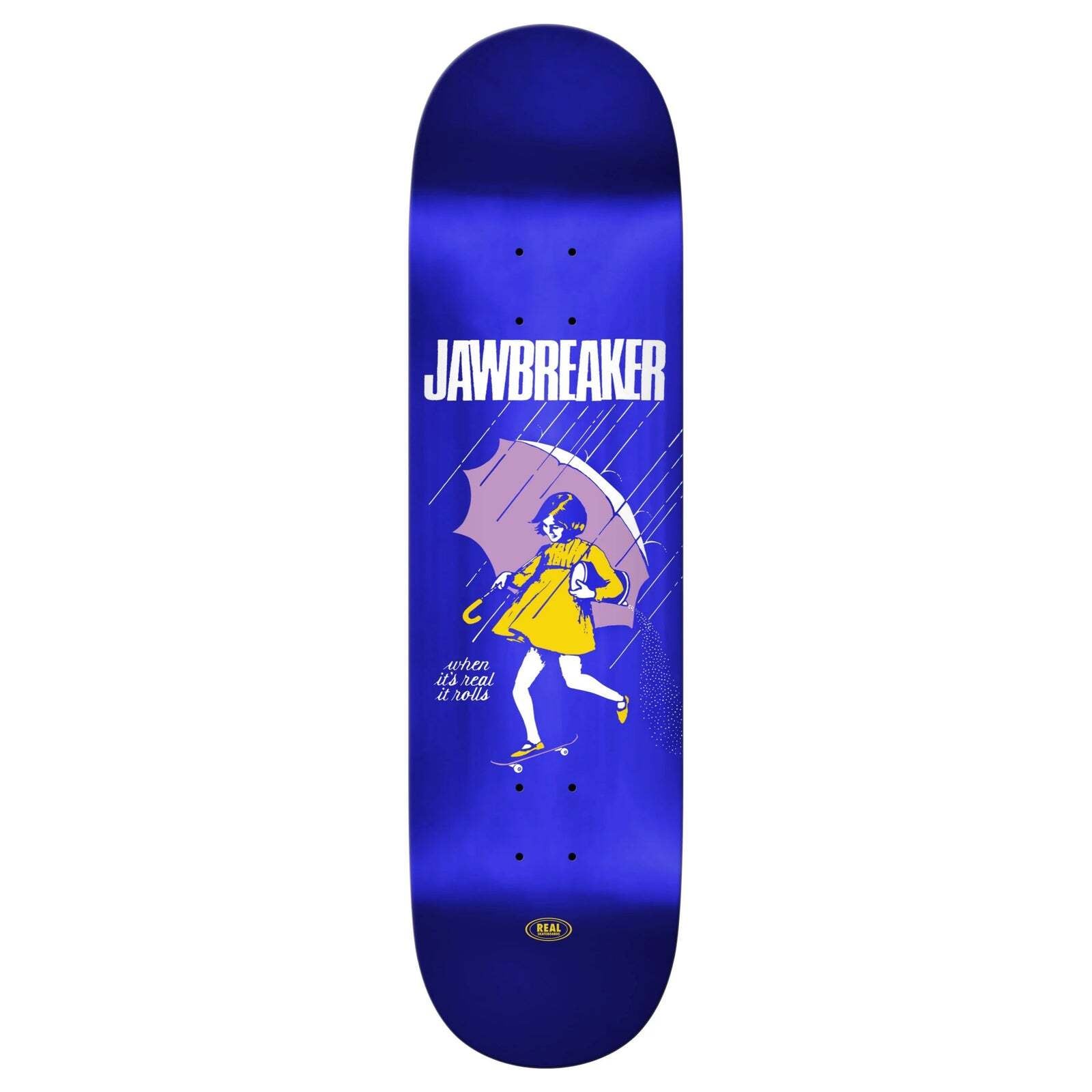 REAL / TEAM - JAWBREAKER - BLUE FOIL - 8.25