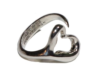 Tiffany & Co. open heart ring