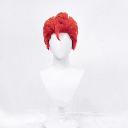 コスプレ耐熱ウィッグ レッド オールバック ショート ウィッグ ★SLAM DUNK スラムダンク/桜木花道 等 ★即納品★