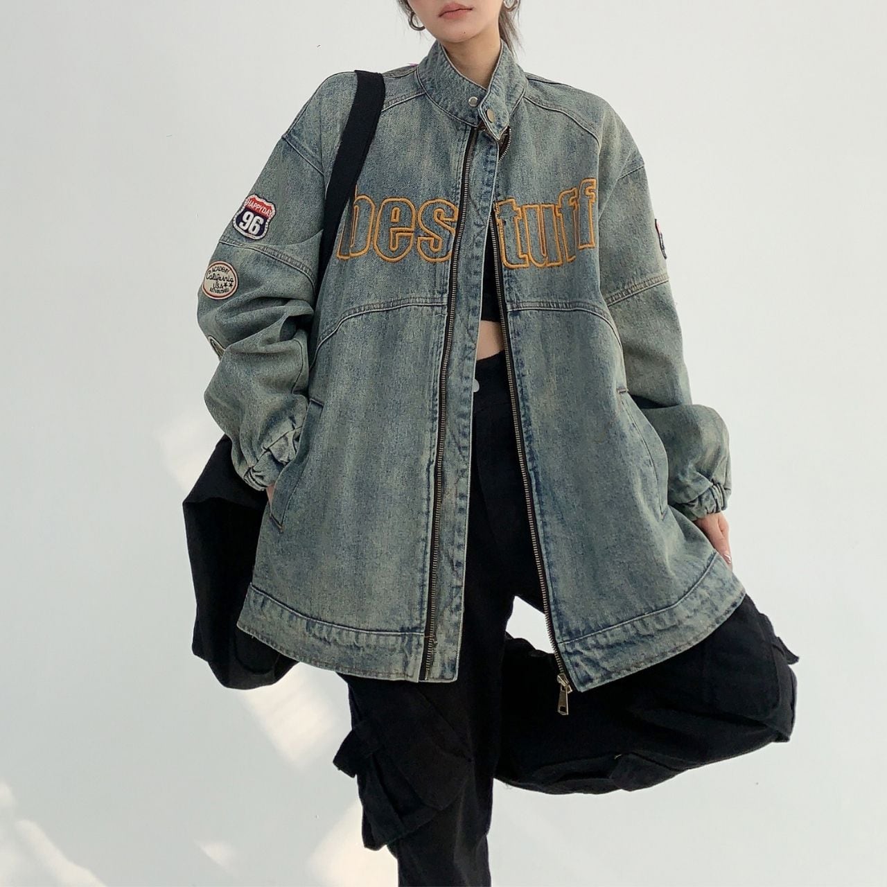 ヴィンテージロゴデニムジャケット R00895
