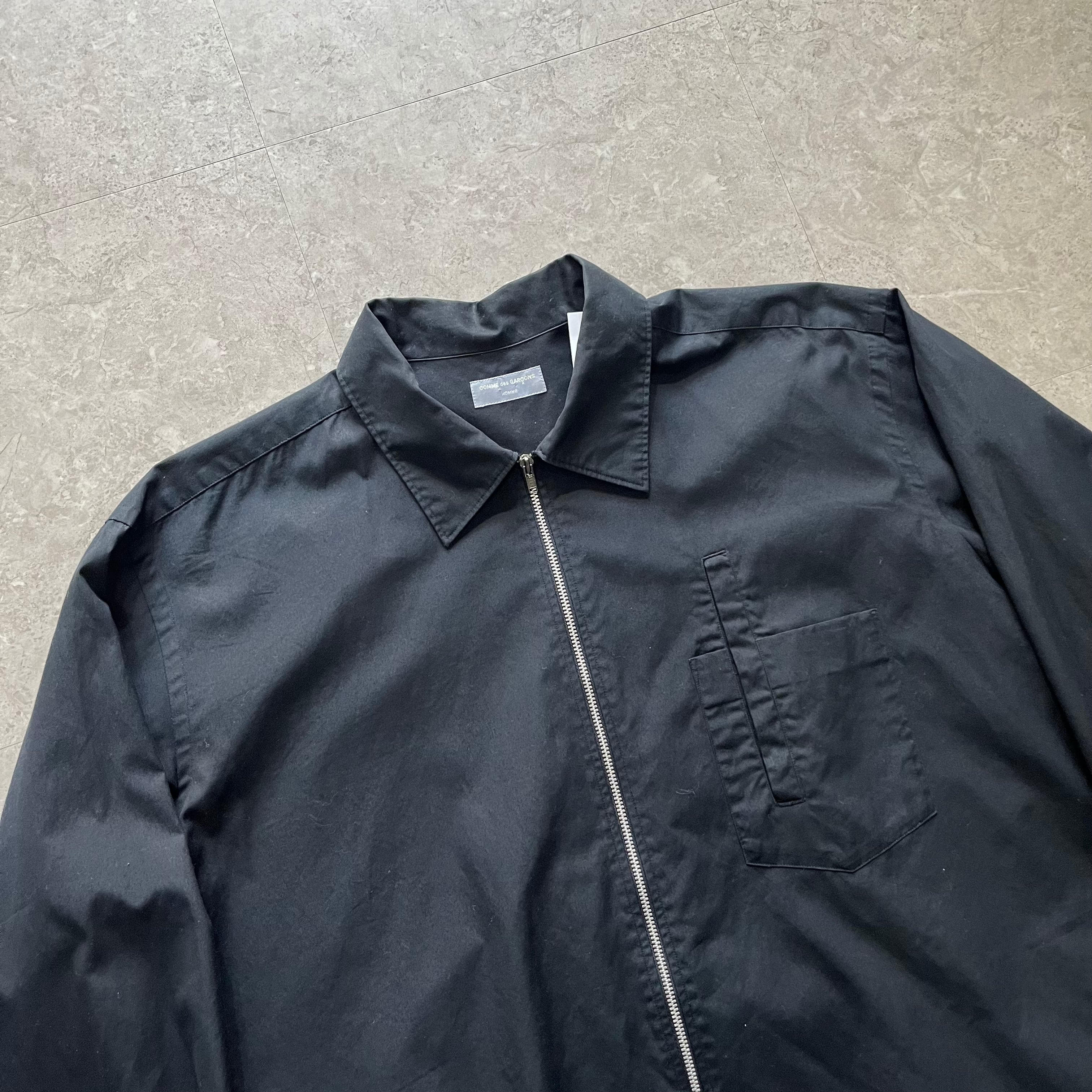AD1996 COMME des GARCONS HOMME zip up design shirt【仙台店