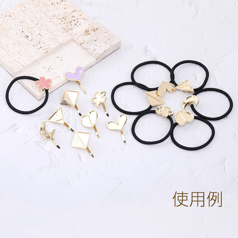 シュシュ  ヘアゴム  パワーストーン  レッドクラック水晶×クラック水晶 シュシュ ヘアゴム パワーストーン レッドクラック水晶×クラック水晶