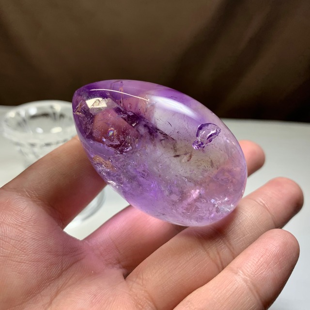 4.透明度高☆ラベンダーアメジスト・たまご