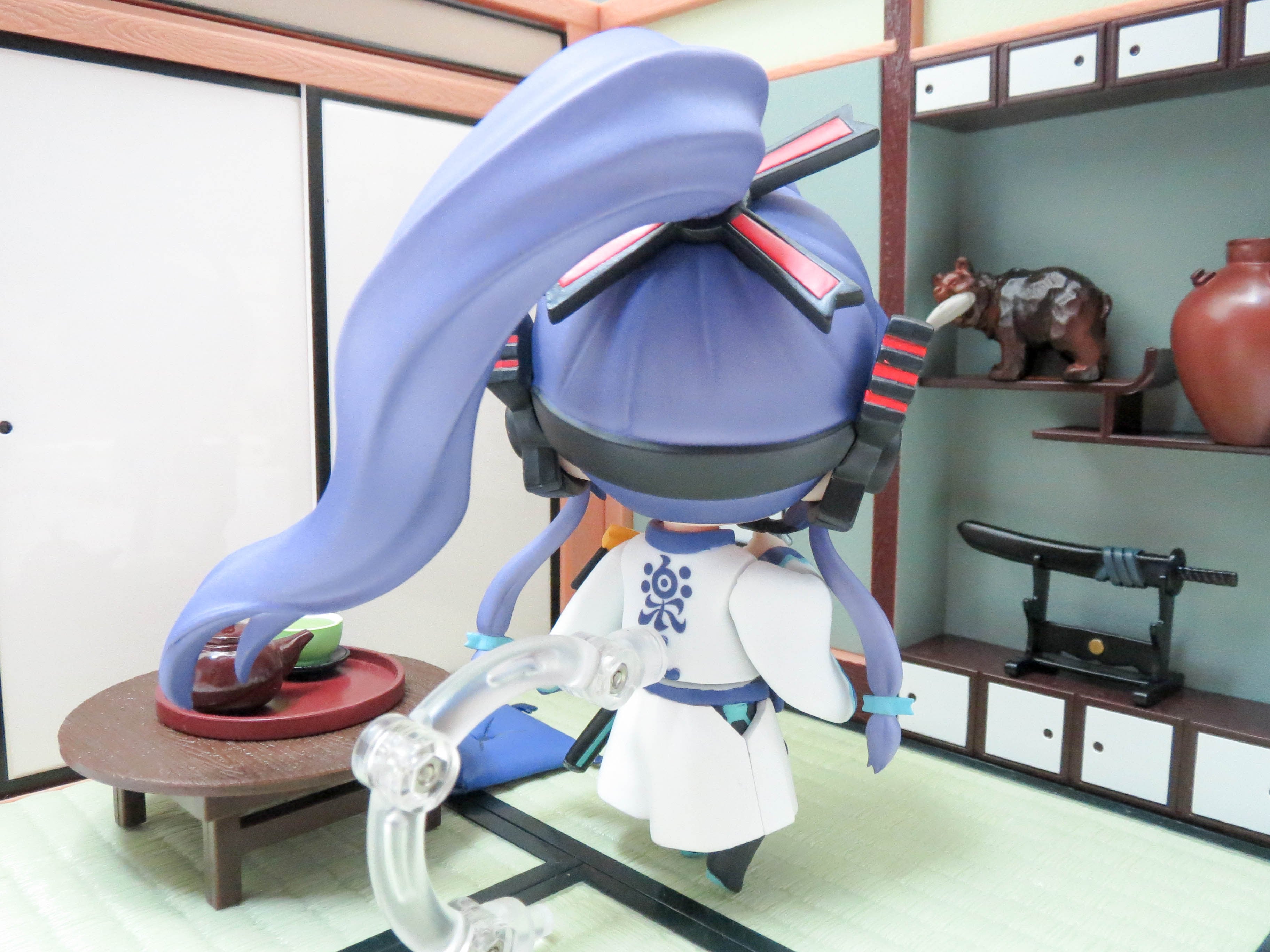 再入荷【247】 神威がくぽ 髪パーツ ポニーテール ねんどろいど 