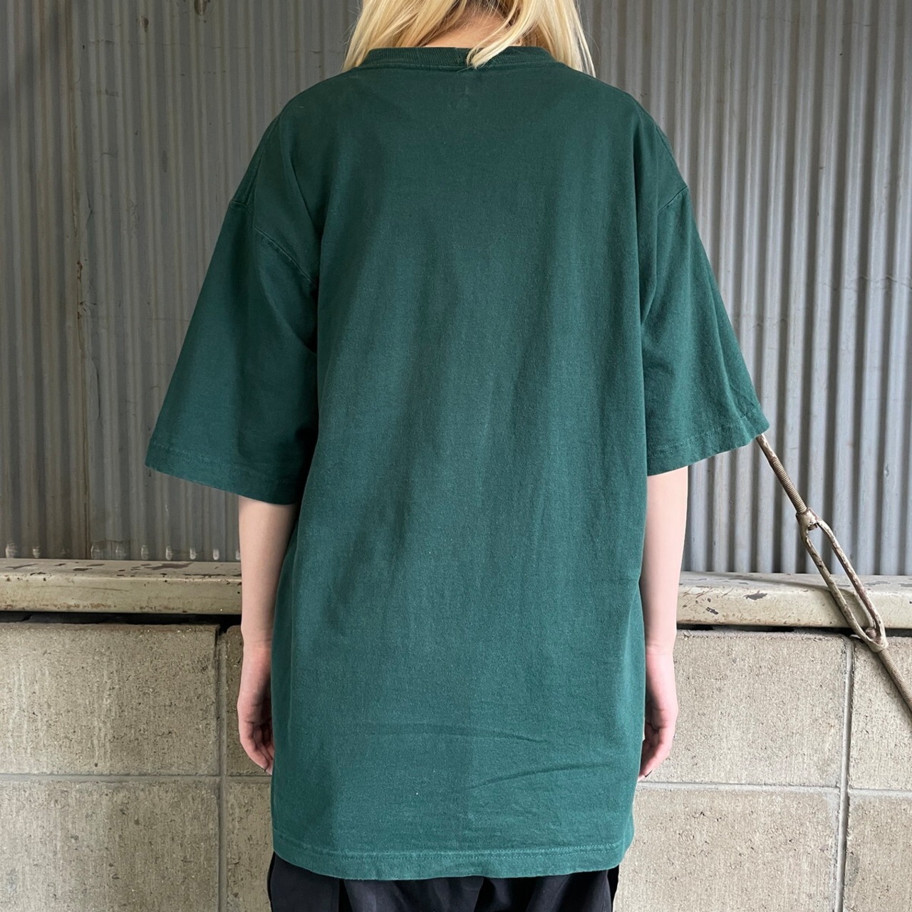 Carhartt カーハート ポケットTシャツ メンズM 古着 ポケT グリーン 緑 