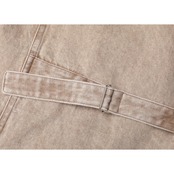 Vネックウォッシュデニムベスト S0151