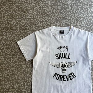 STUSSY / 00’s “SKULL FOREVER” T-shirt size L