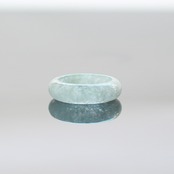 【16号】氷翡翠くり抜き甲丸リング A貨翡翠 jd_rg2156