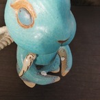 翼の葉影うさぎとあひる no.49 turquoise