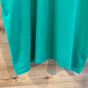 【GILDAN】イラスト Tシャツ グリーン XL ビッグサイズ US古着 アメリカ古着