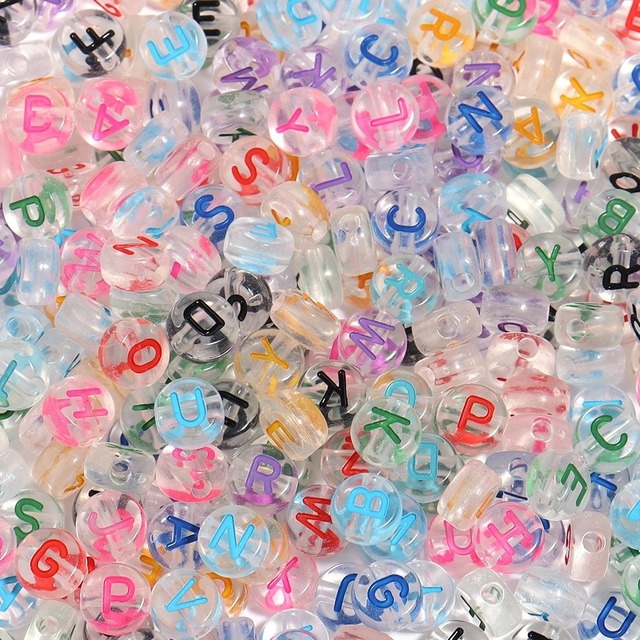 イニシャルビーズ(2個)【B-0084】