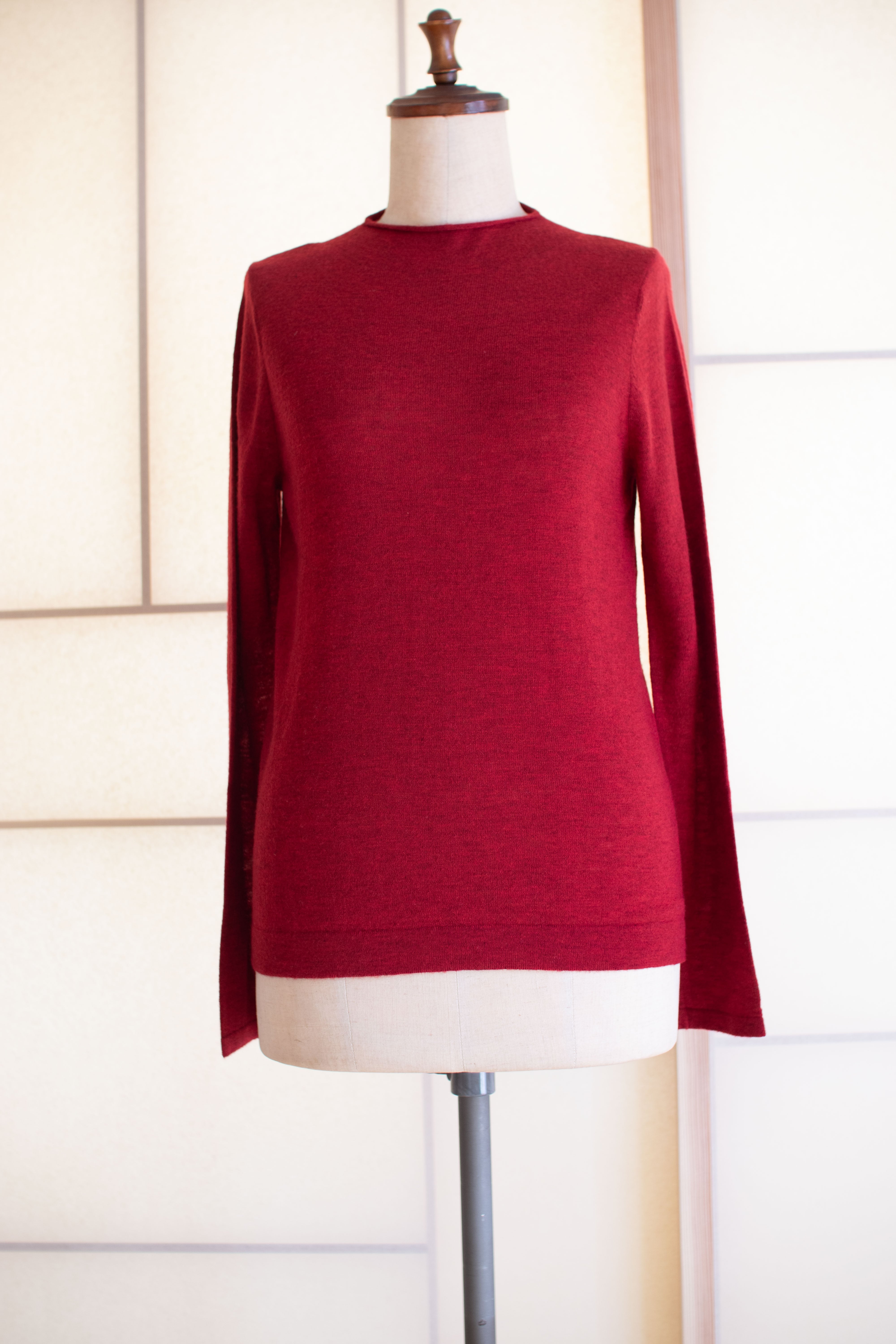 FREEMAN--B 定価2.6万 ボトルネックインナーニット ブラウン FREEMAN B 定価2 6万 ボトルネックインナ ニット ブラウン WALTS WARRISTON