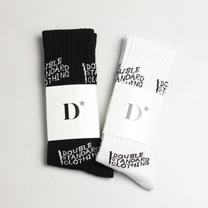 DOUBLE STANDARD CLOTHING ダブルスタンダードクロージング オリジナルモノグラム柄ソックス 0600270261