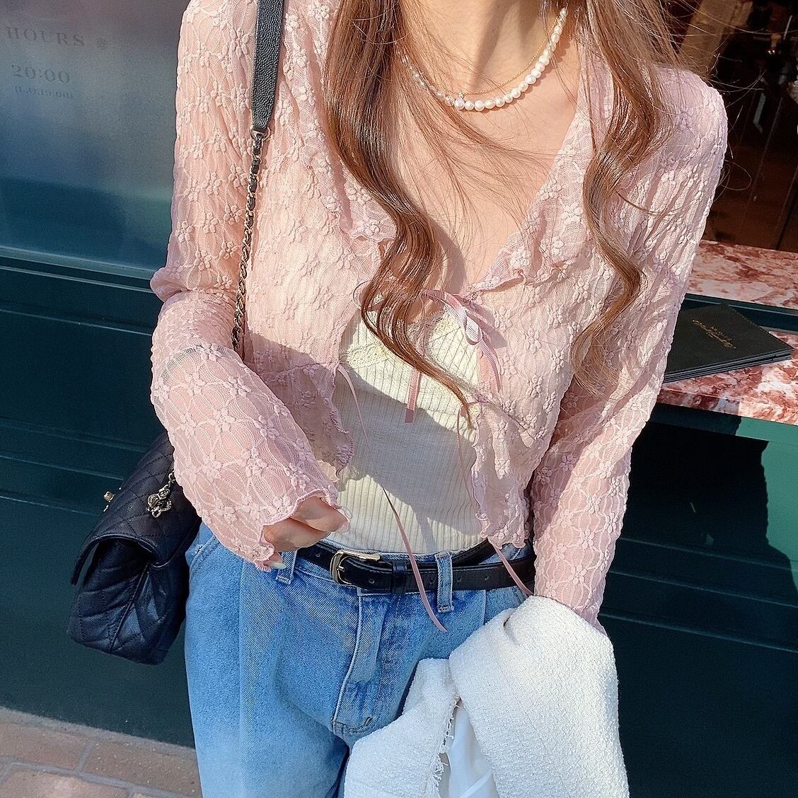 Vintage lace CD/ pink(6月上旬〜中旬頃発送予定)