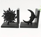 ブックエンド 装飾メタルブックエンド ブックラック デスク用 あらゆるサイズの本に対応 ユニークな外観デザイン 高耐久