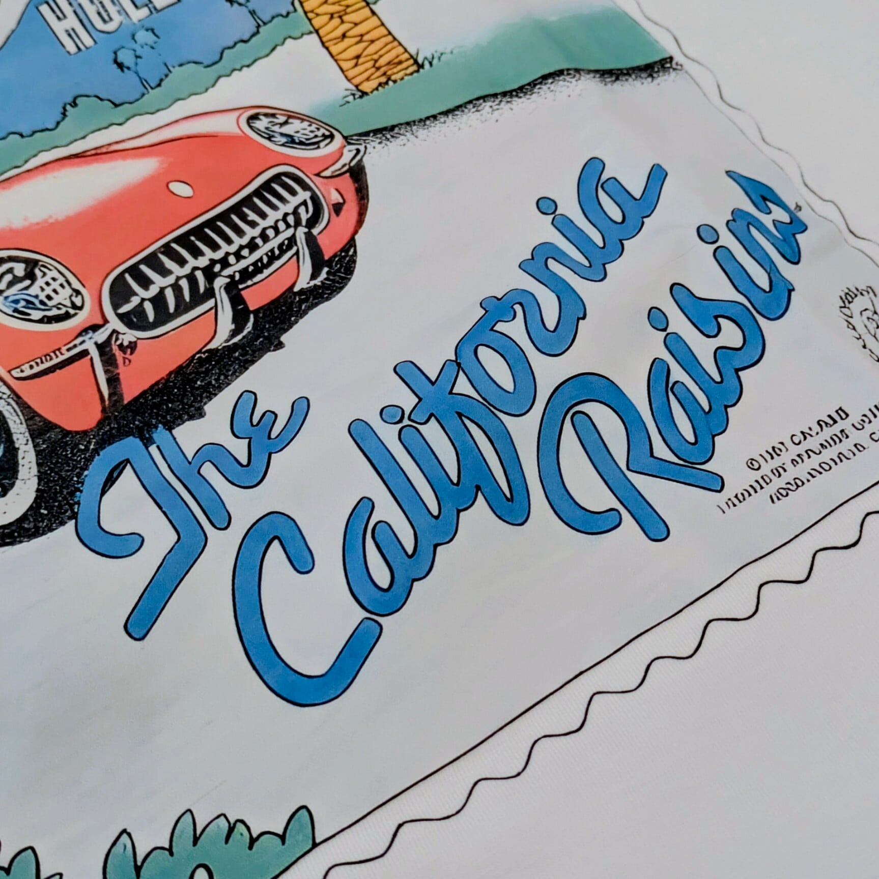 【 California Raisins( カリフォルニアレーズン )】『 GREETINGS! from Hollywood 』/ Tシャツ〚アメリカン雑貨 アメトイ〛