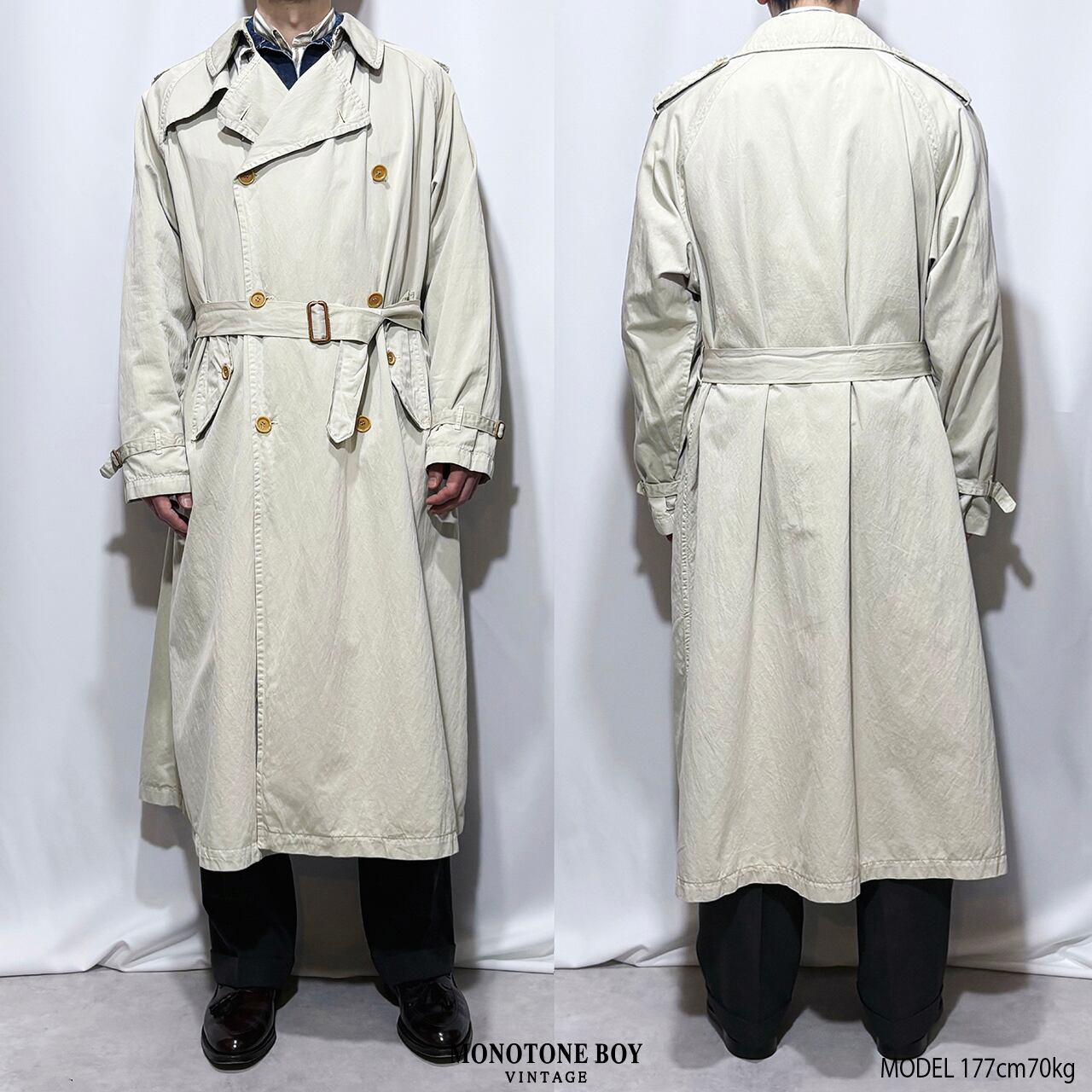 C.P. COMPANY Early 90'S Trench Coat Idea from Massimo Osti
