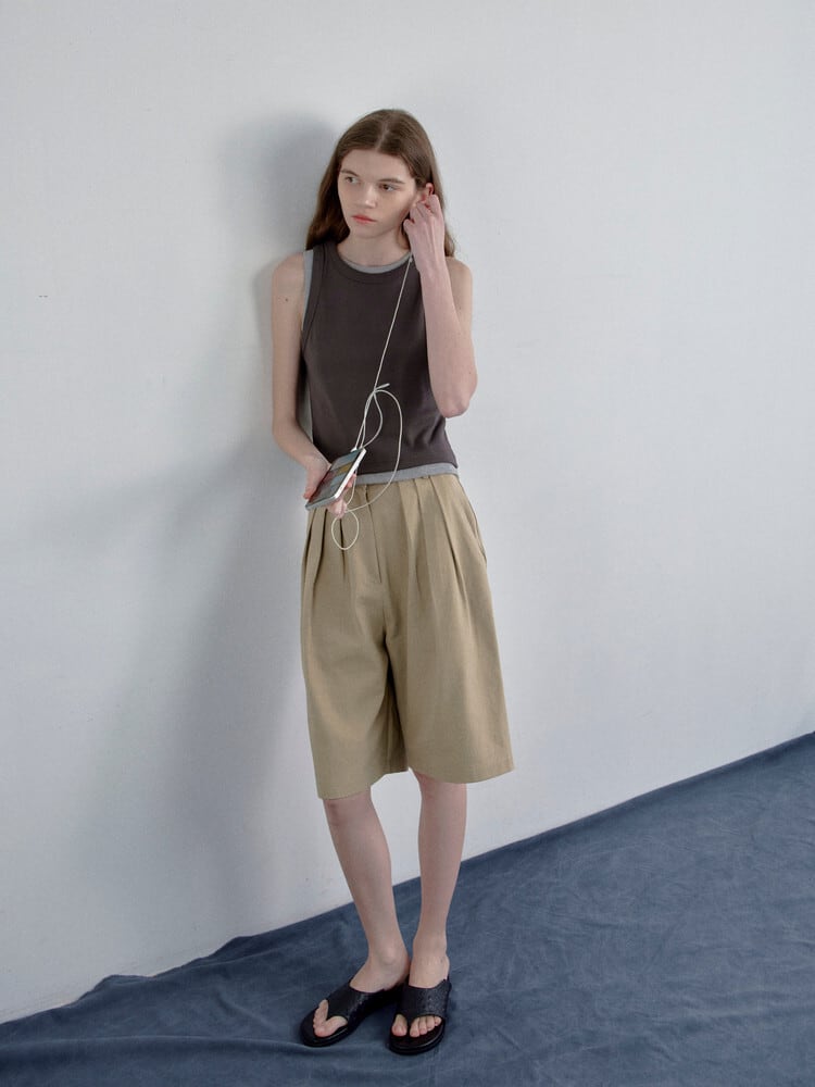 NOKCHA original 】bermuda chino pants/2colors | valance 福井