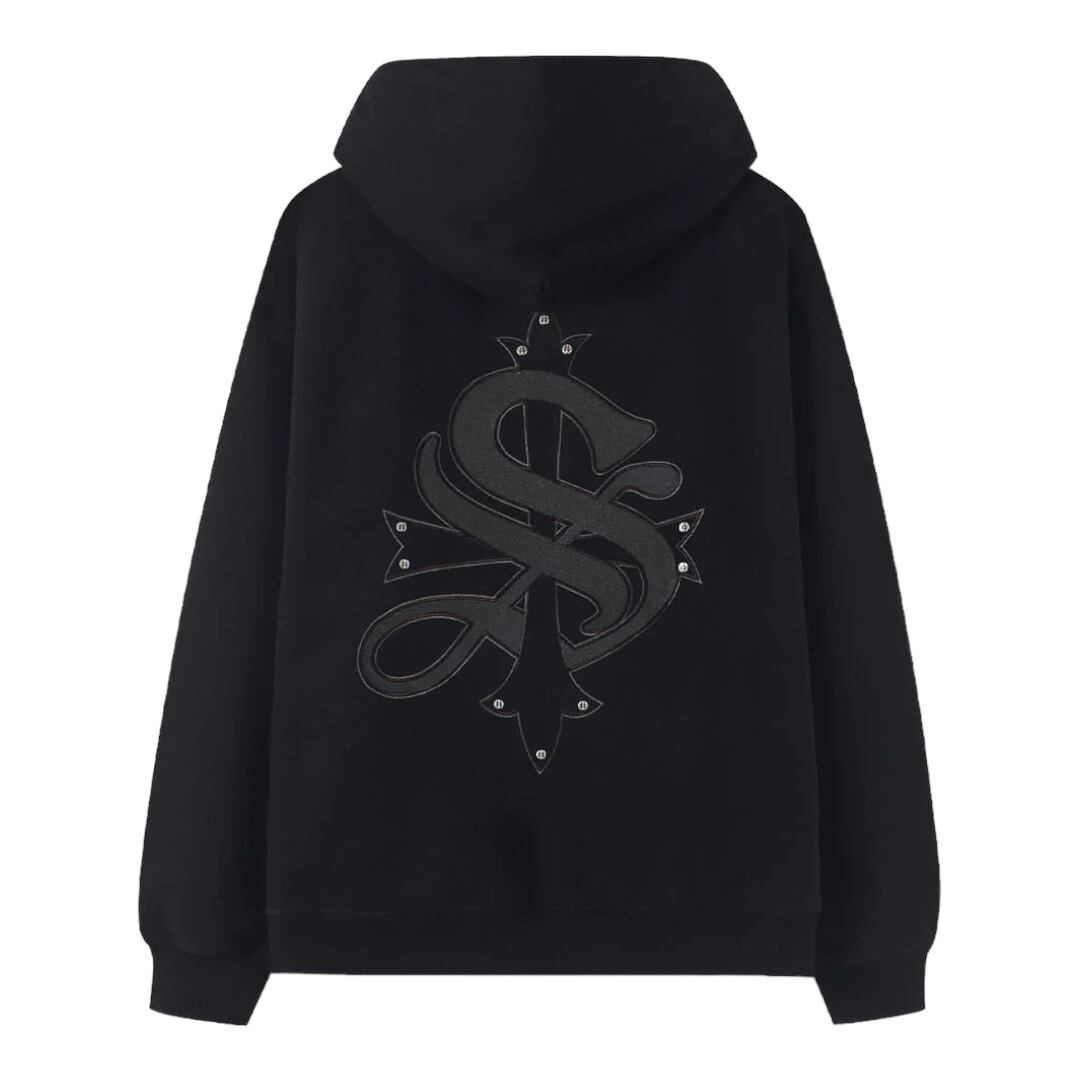 【SUPPLIER】Studs Cross Hoodie