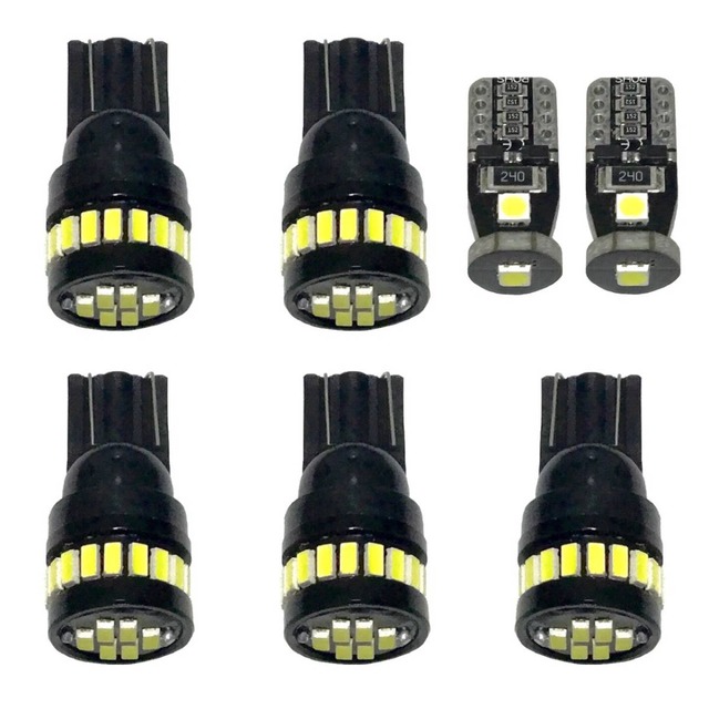NZT260/ZRT260/ZRT265/ZRT261 プレミオ 超豪華版 適合パーツ T10 LED ルームランプセット ナンバー灯 読書灯 ウェッジ球 トヨタ
