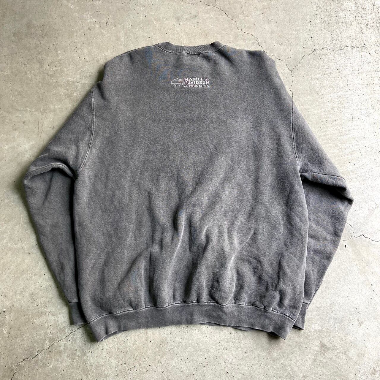 90年代 USA製 Harley-Davidson ハーレーダビッドソン ロゴ刺繍