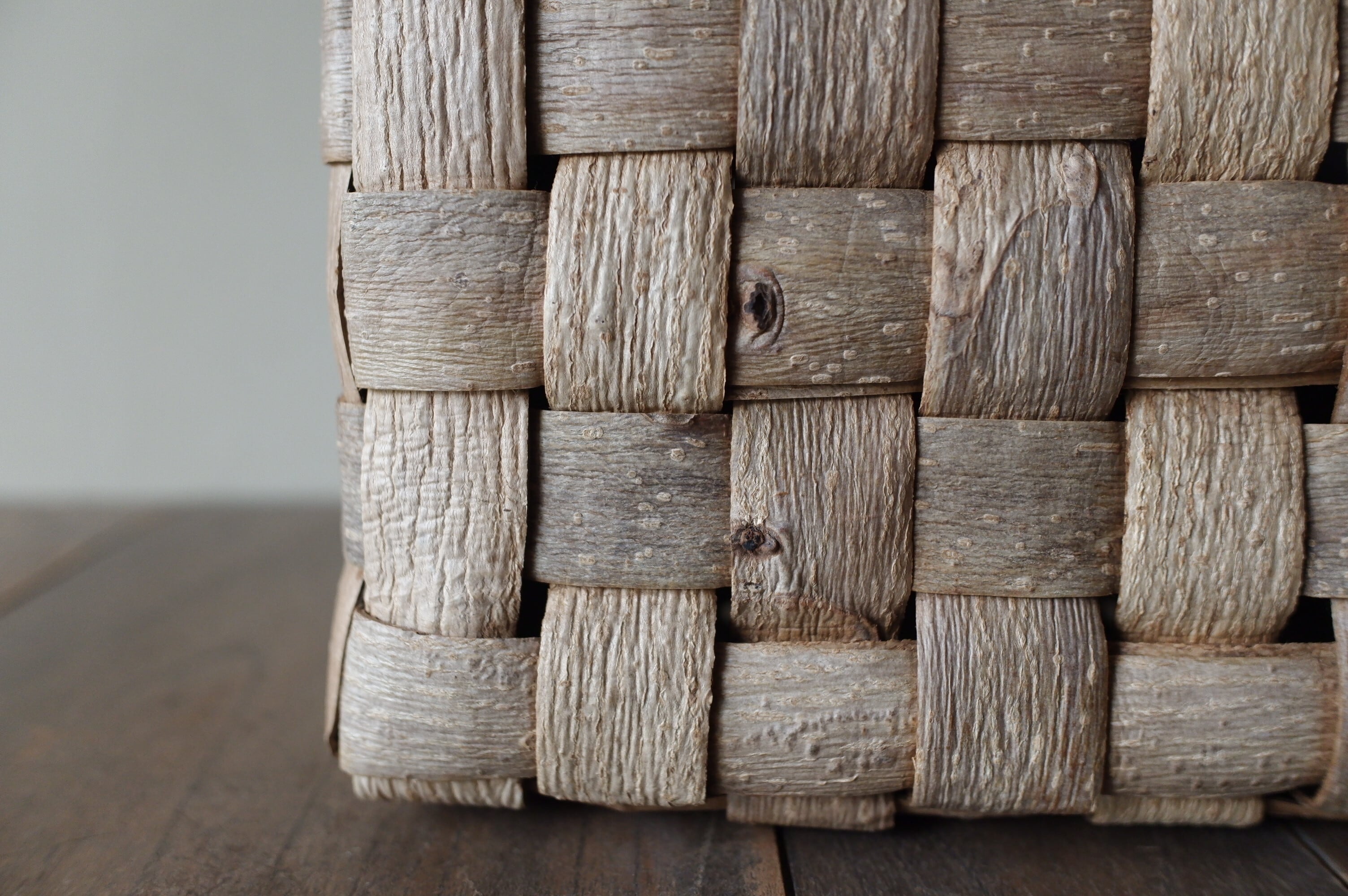 オズのかごバッグ ワンハンドル手提げ tiny かご【 沢胡桃 】 | 木琴堂