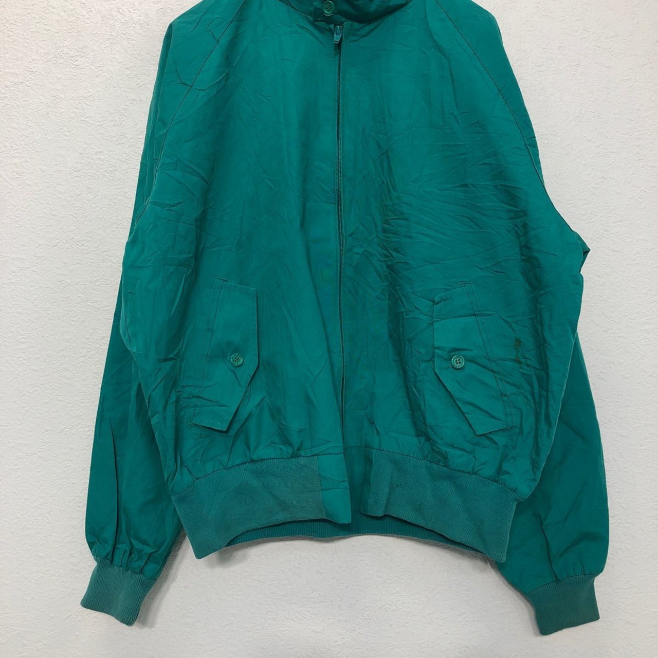 SADDLEBRED ジャケット L グリーン サドルブレッド 裏地チェック 