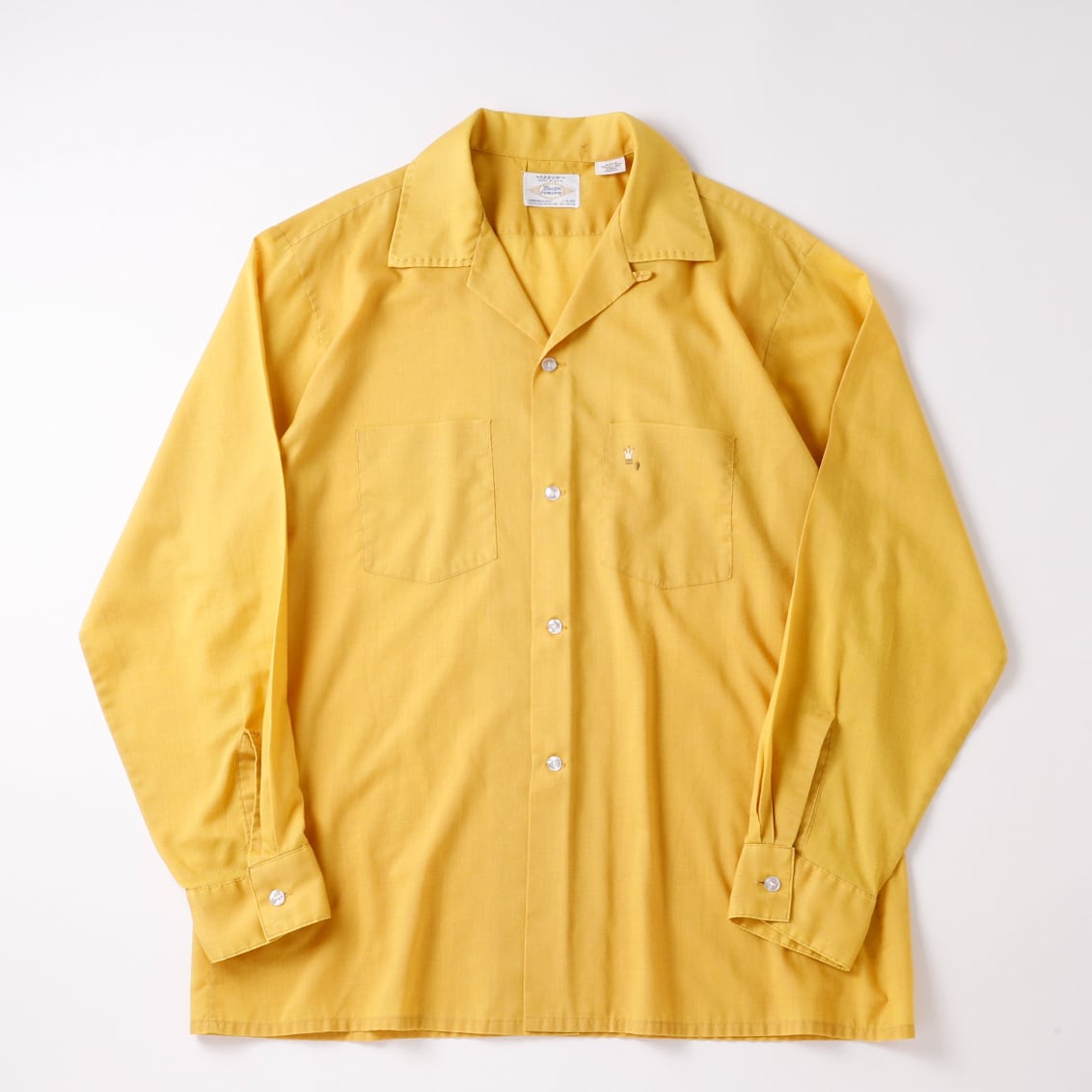 極美品】60s ARROW special Vintage Open Collar Shirts big size made