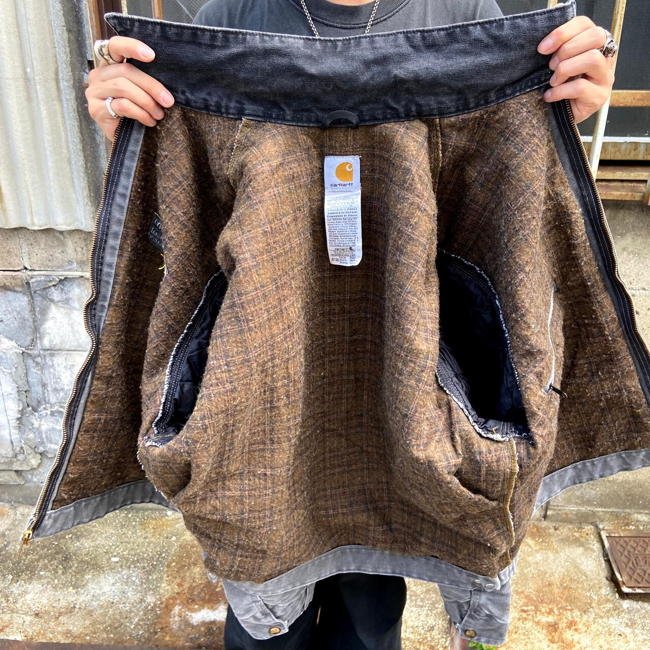 Carhartt カーハート 企業ロゴ刺繍 デトロイトジャケット メンズXL相当 