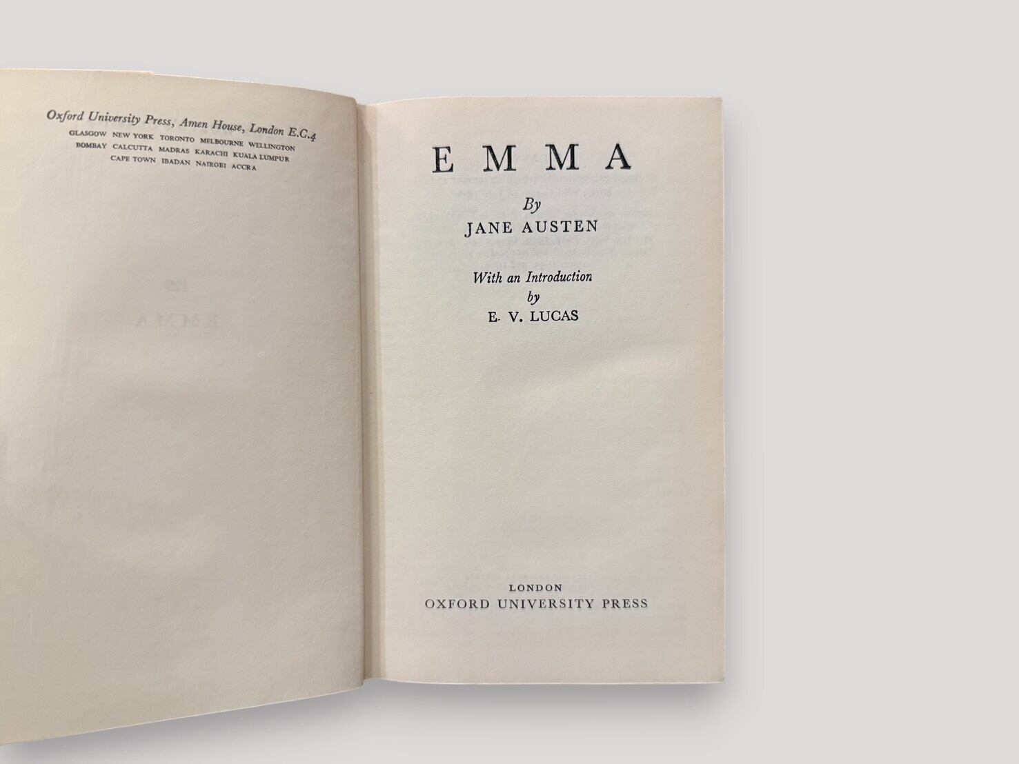SL966】Emma(1959) /Jane Austen | KITAZAWA BOOKSTORE