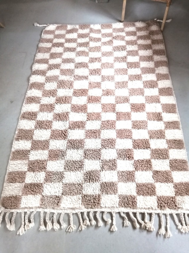 アウトレット/Moroccan rug Beni Ourain 215×140cm No234