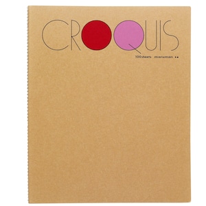 クロッキーブック 白クロッキー紙 100枚 Mサイズ（SM-01 マルマン）