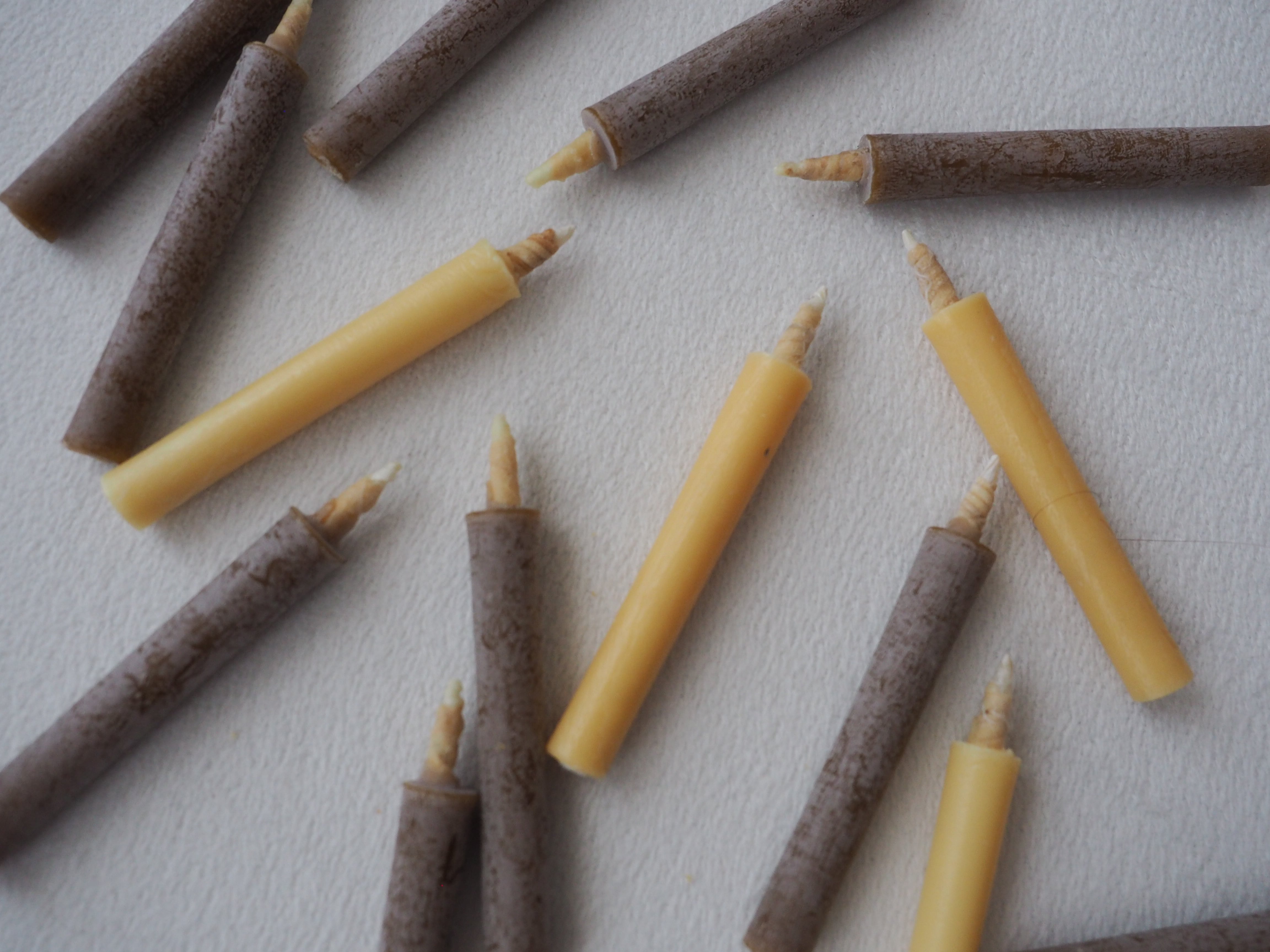 和ろうそくを楽しむ7点セット（ろうそく12本、燭台、ライター