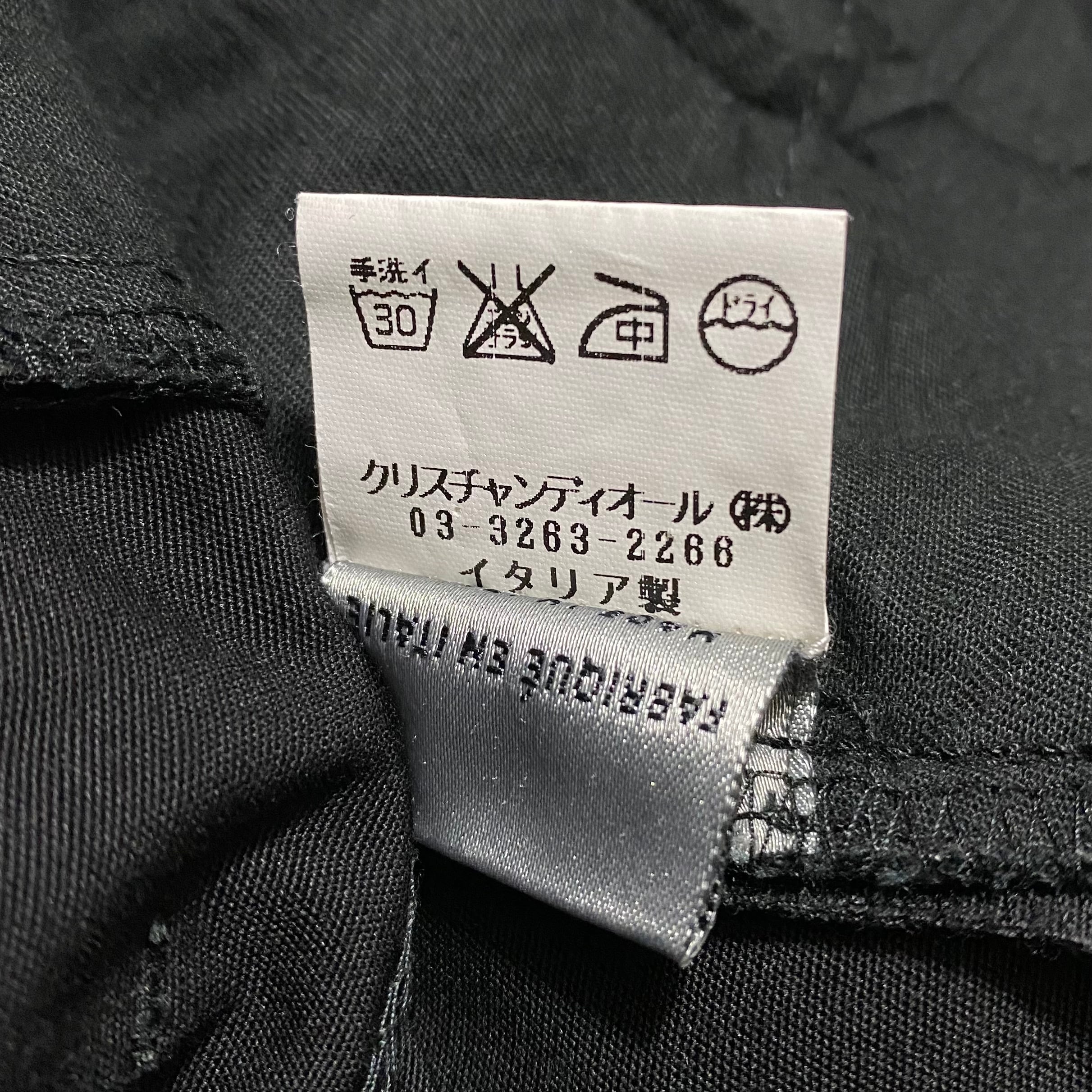 2005SS DIOR HOMME black slim pants | NOIR ONLINE
