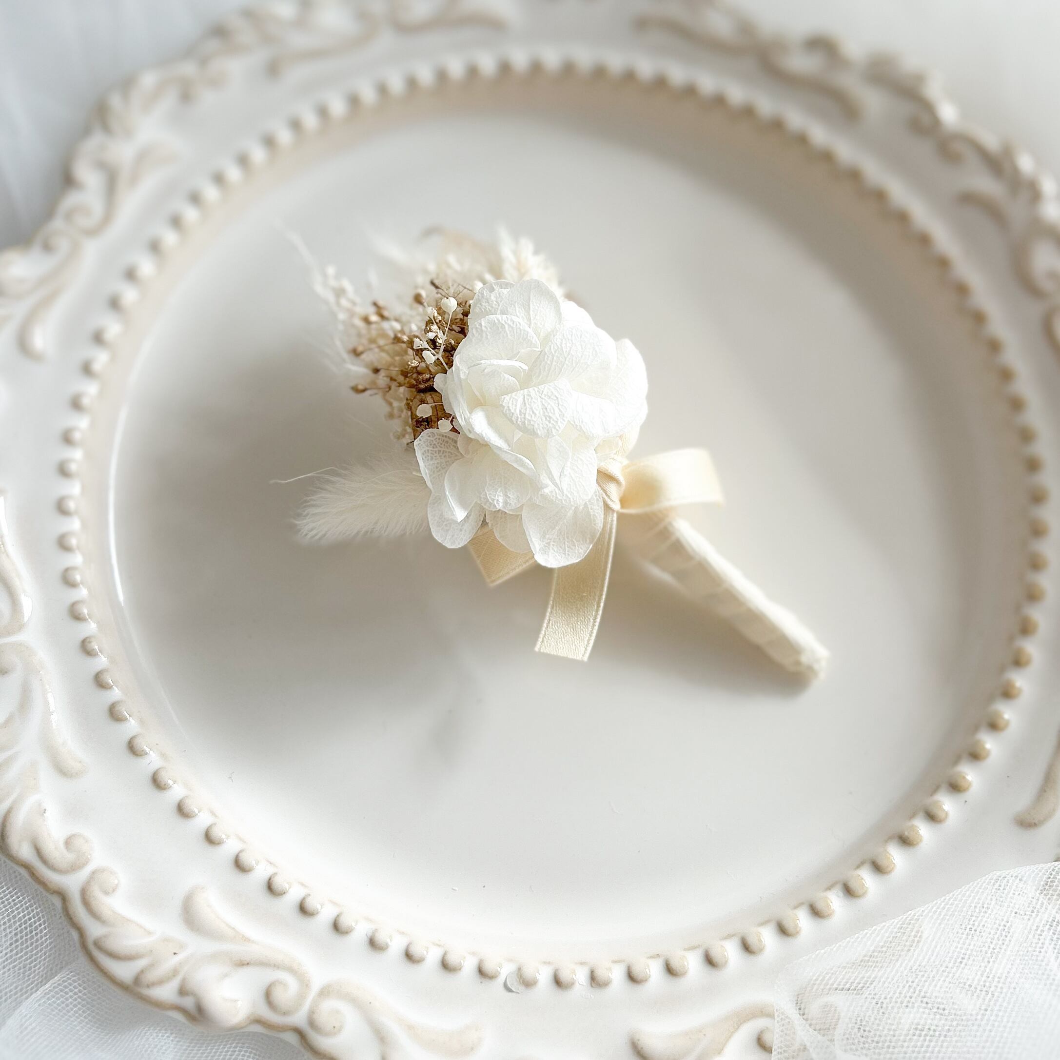 Gold white 【kids boutonia】