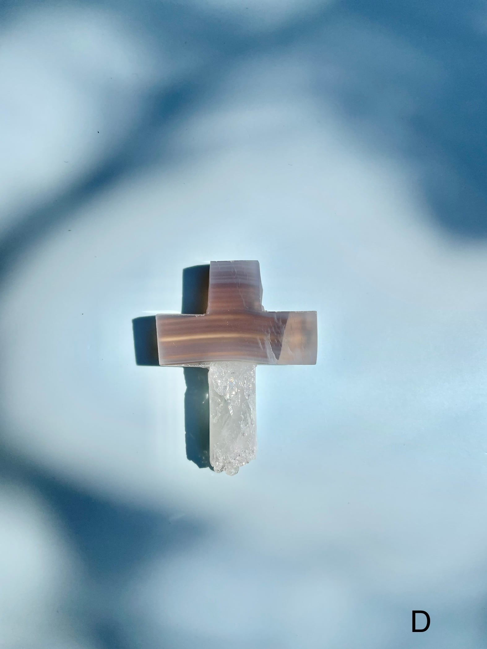 Agate Cross /  瑪瑙　クロス  L