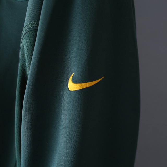 "NFL×NIKE"Green Bay Packers XXL over silhouette track jacket