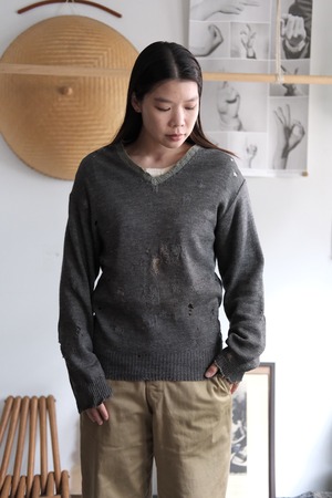 40‘s vintage germany knitsweater “JUNK ART”