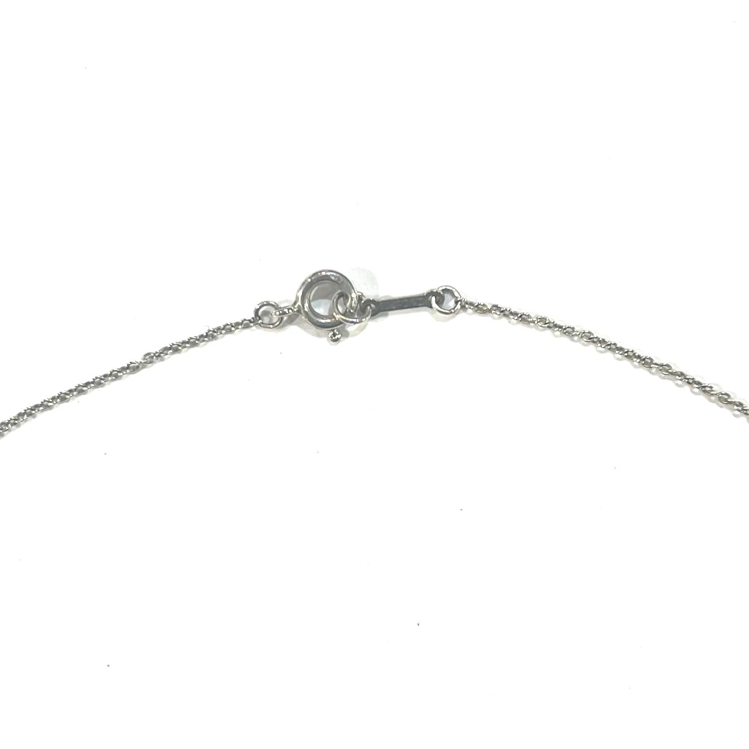 TIFFANY&CO. 】2310 胸元に浮かぶ断面ハートオープンハート ネックレス