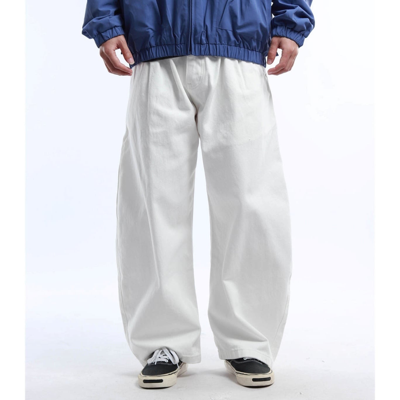 クリーンワイド ホワイトパンツ a-1334