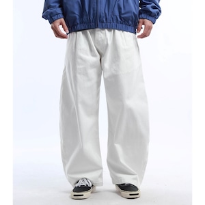 クリーンワイド ホワイトパンツ a-1334